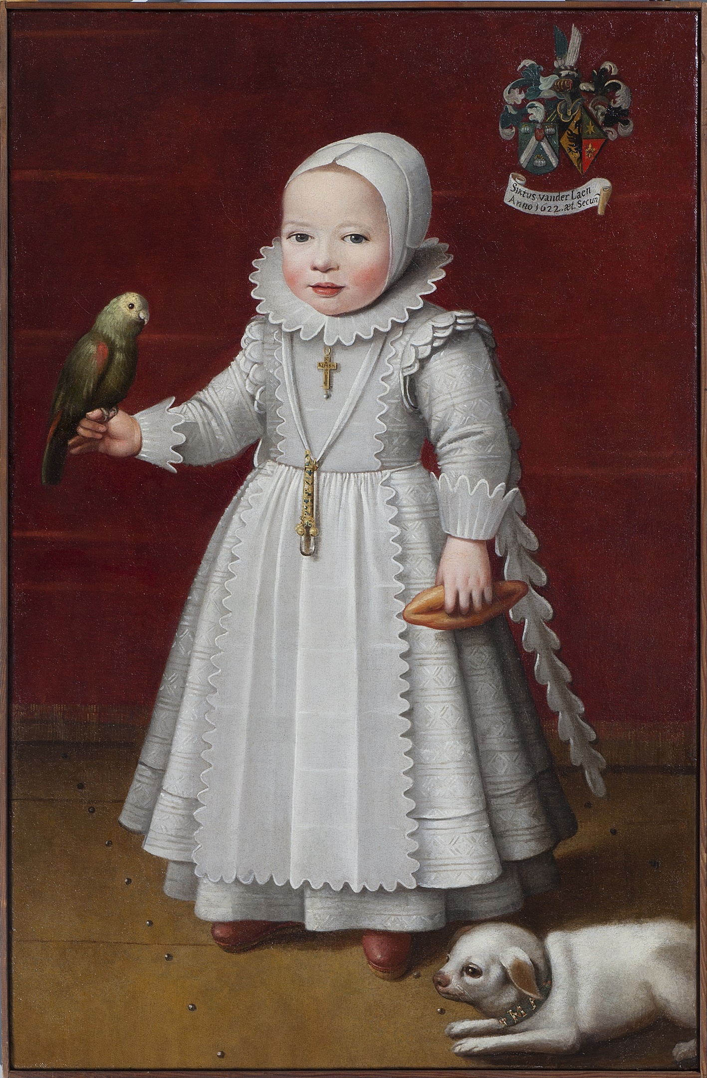 Portret van Sixtus van der Laen op tweejarige leeftijd