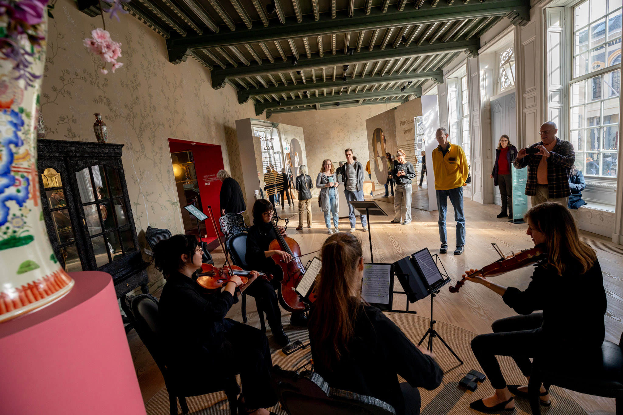 Foto: opening Porseleinkoorts