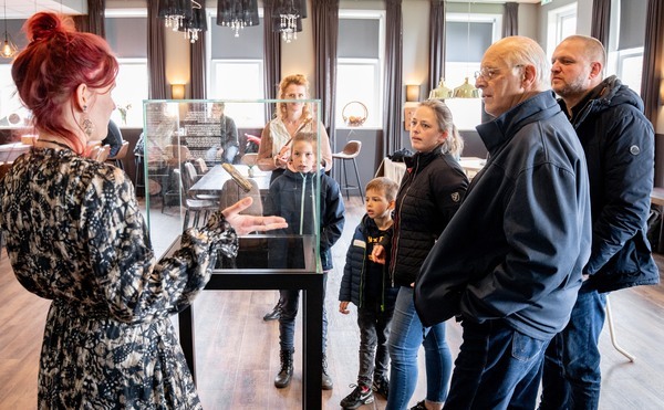 het fries museum in hantum tijdens een pilot - foto door ruben van vliet het fries museum in hantum tijdens een pilot - foto door ruben van vliet