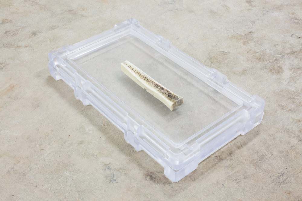 6 Harrison_One-Savanna-Unit-2017_Giraffe-bone-aluminum-acrylic_21-x-47-x-44-inches_alternate-view-1000x667