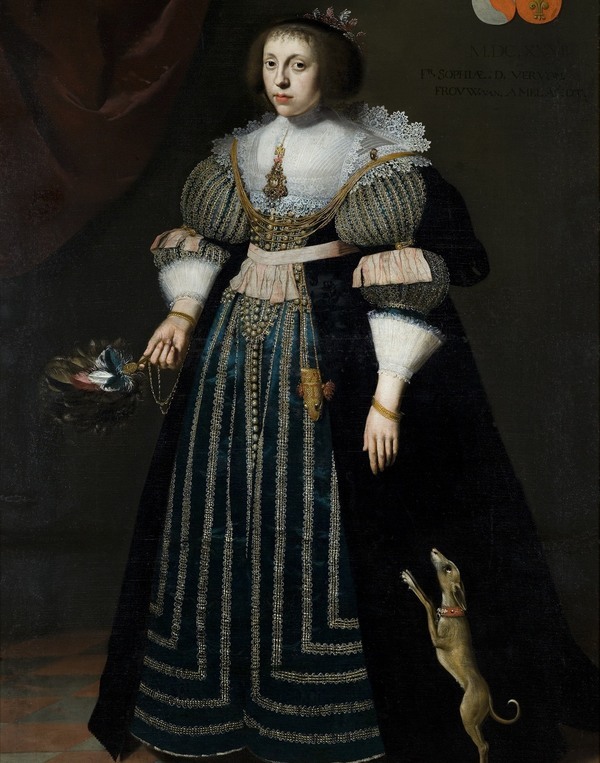Wybrand de Geest, Sophia van Vervou, 1632. Particuliere collectie. Wybrand de Geest, Sophia van Vervou, 1632. Particuliere collectie.