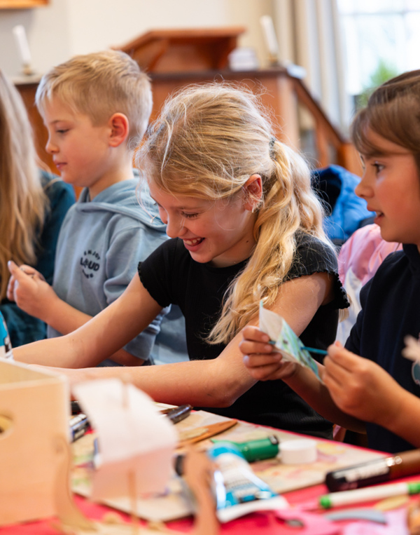 Creatieve workshop voor jong en oud - Foto door Aron Weidenaar Creatieve workshop voor jong en oud - Foto door Aron Weidenaar