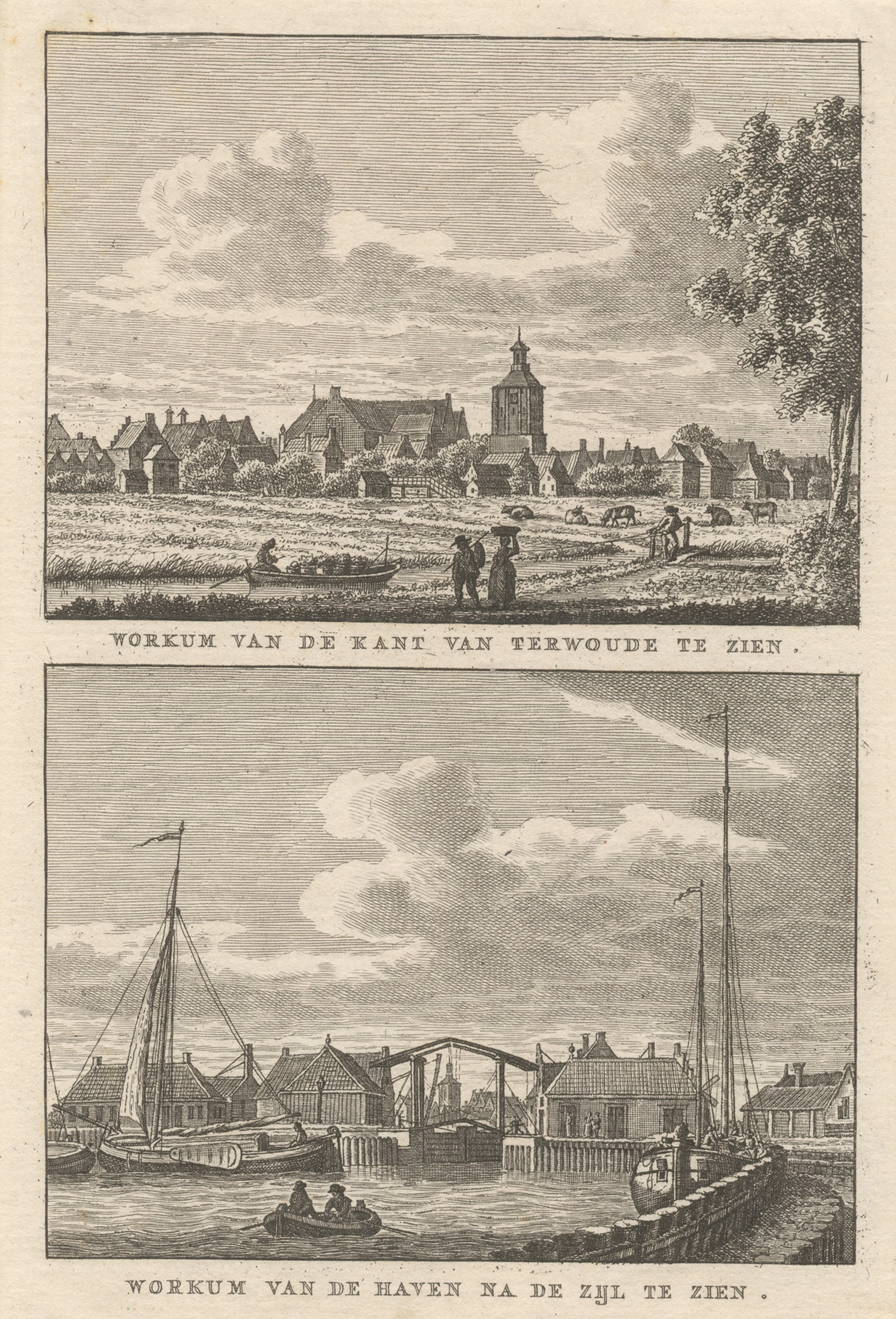 Stadsgezichten van de elf Friese steden, Carel Frederik Bendorp en Jan Bulthuis, 1790-1795