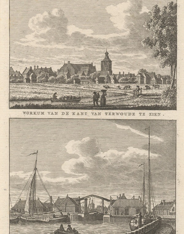 Stadsgezichten van de elf Friese steden, Carel Frederik Bendorp en Jan Bulthuis, 1790-1795