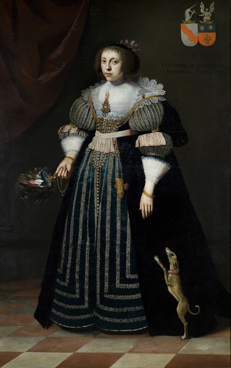 Wybrand de Geest, Sophia van Vervou, 1632. Particuliere Collectie