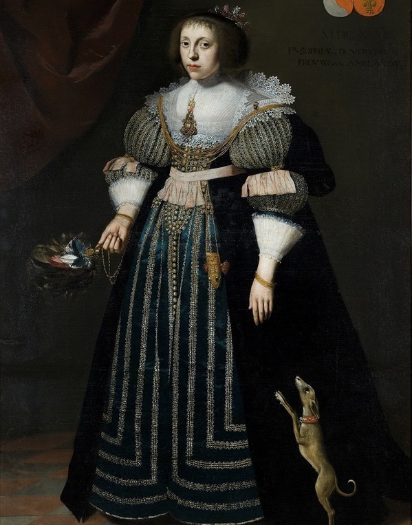 Wybrand de Geest, Sophia van Vervou, 1632. Particuliere Collectie Wybrand de Geest, Sophia van Vervou, 1632. Particuliere Collectie