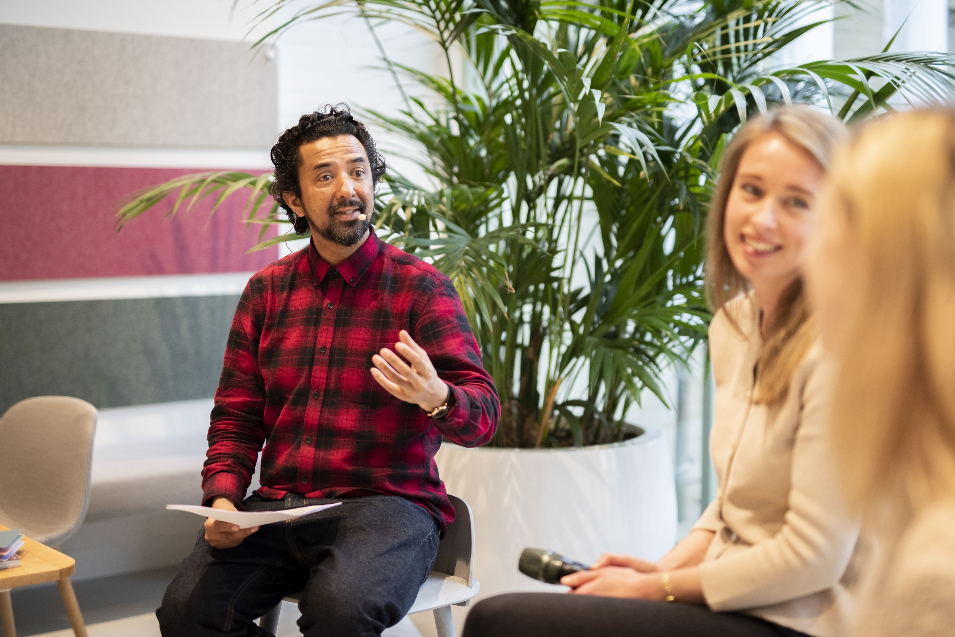 Talkshow met Jörgen Tjon a Fong