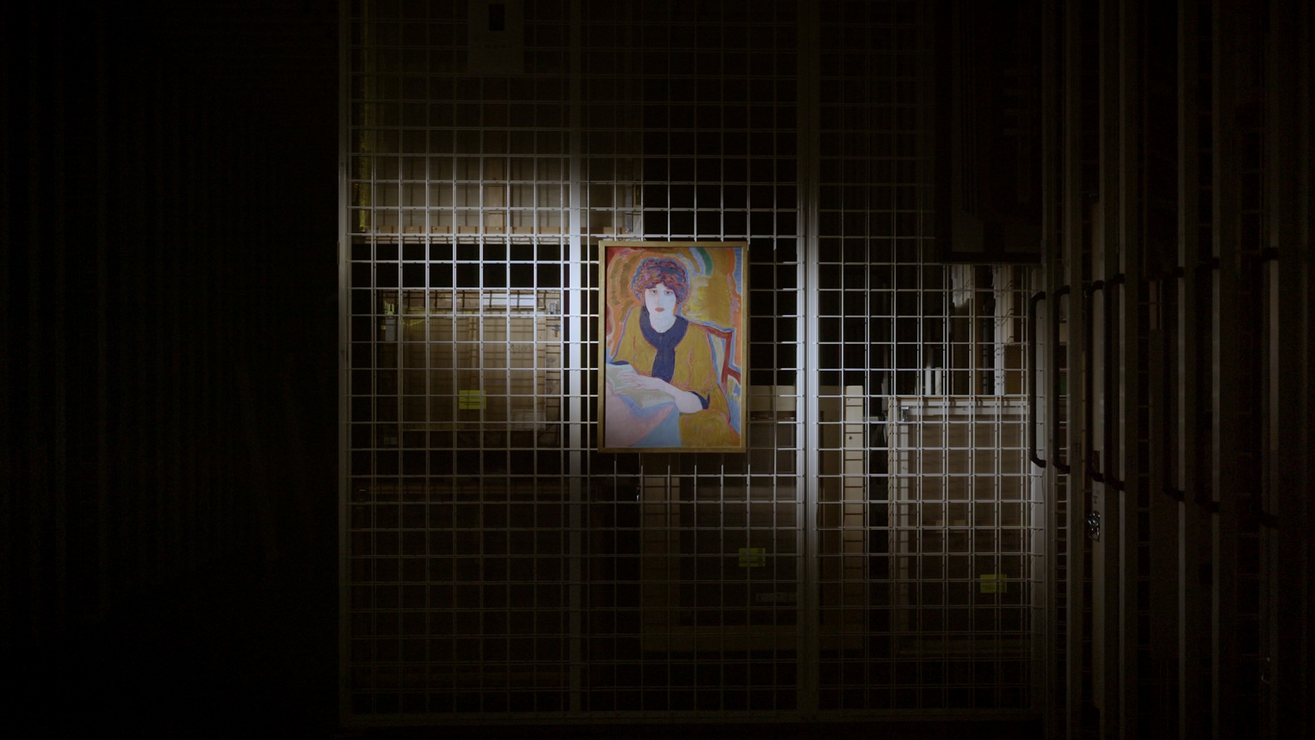 Still uit Verweesd Eigendom - Lezende vrouw van Jan Sluijters