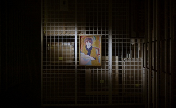 Still uit Verweesd Eigendom - Lezende vrouw van Jan Sluijters Still uit Verweesd Eigendom - Lezende vrouw van Jan Sluijters