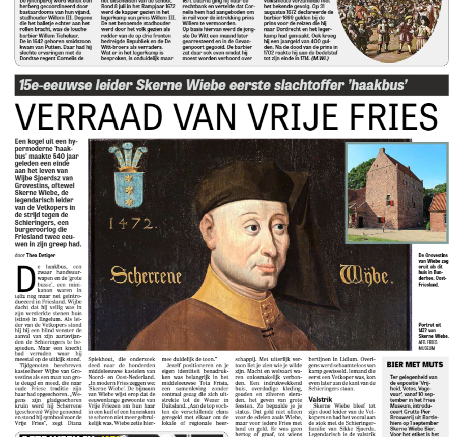 Telegraaf, Skerne Wiebe