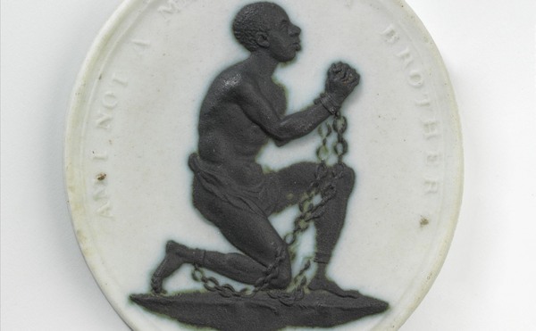 Anti-slavernij medaillon Wedgwood - Collectie Keramiekmuseum Princessehof, Leeuwarden