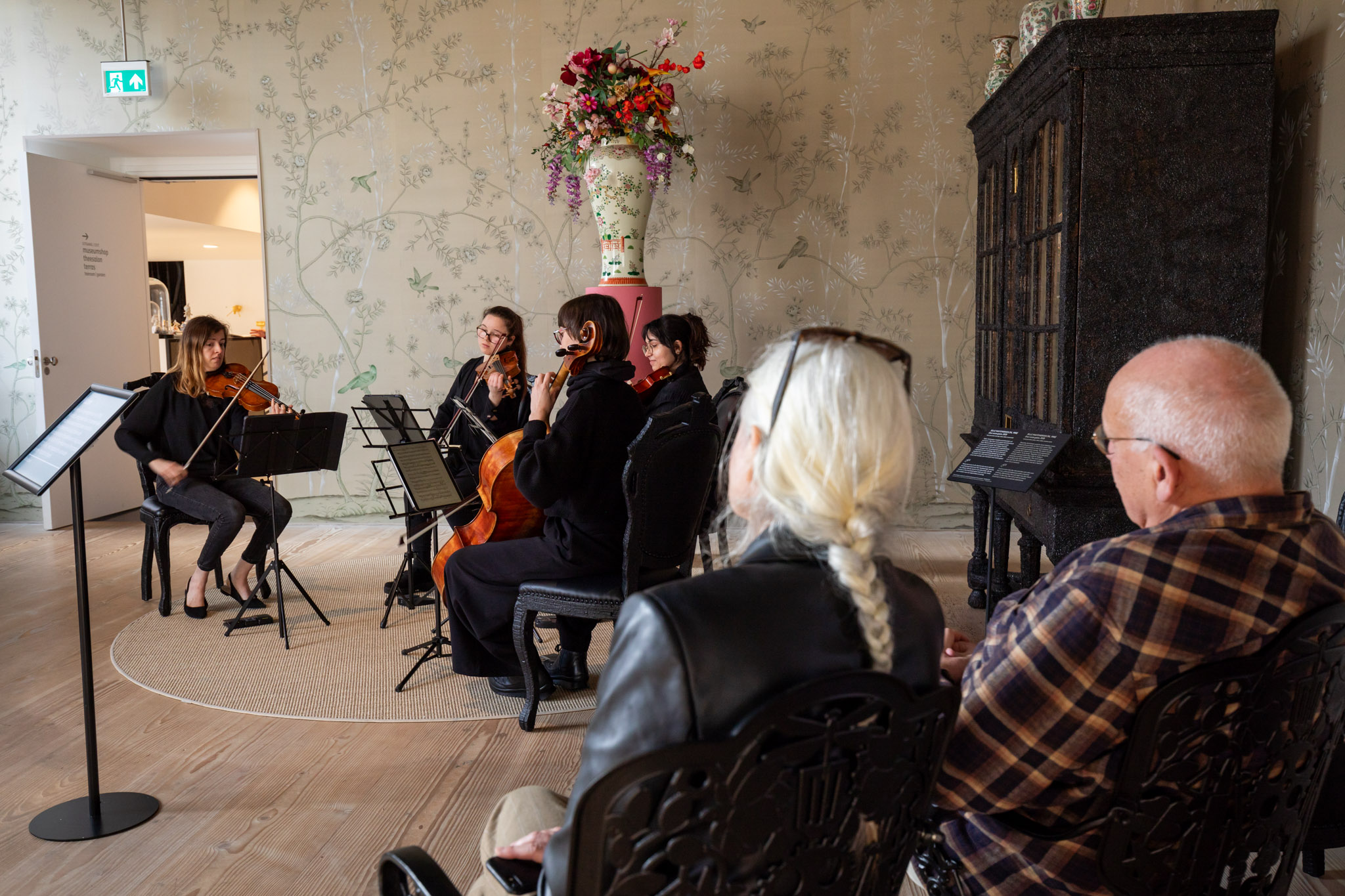 Foto: opening Porseleinkoorts