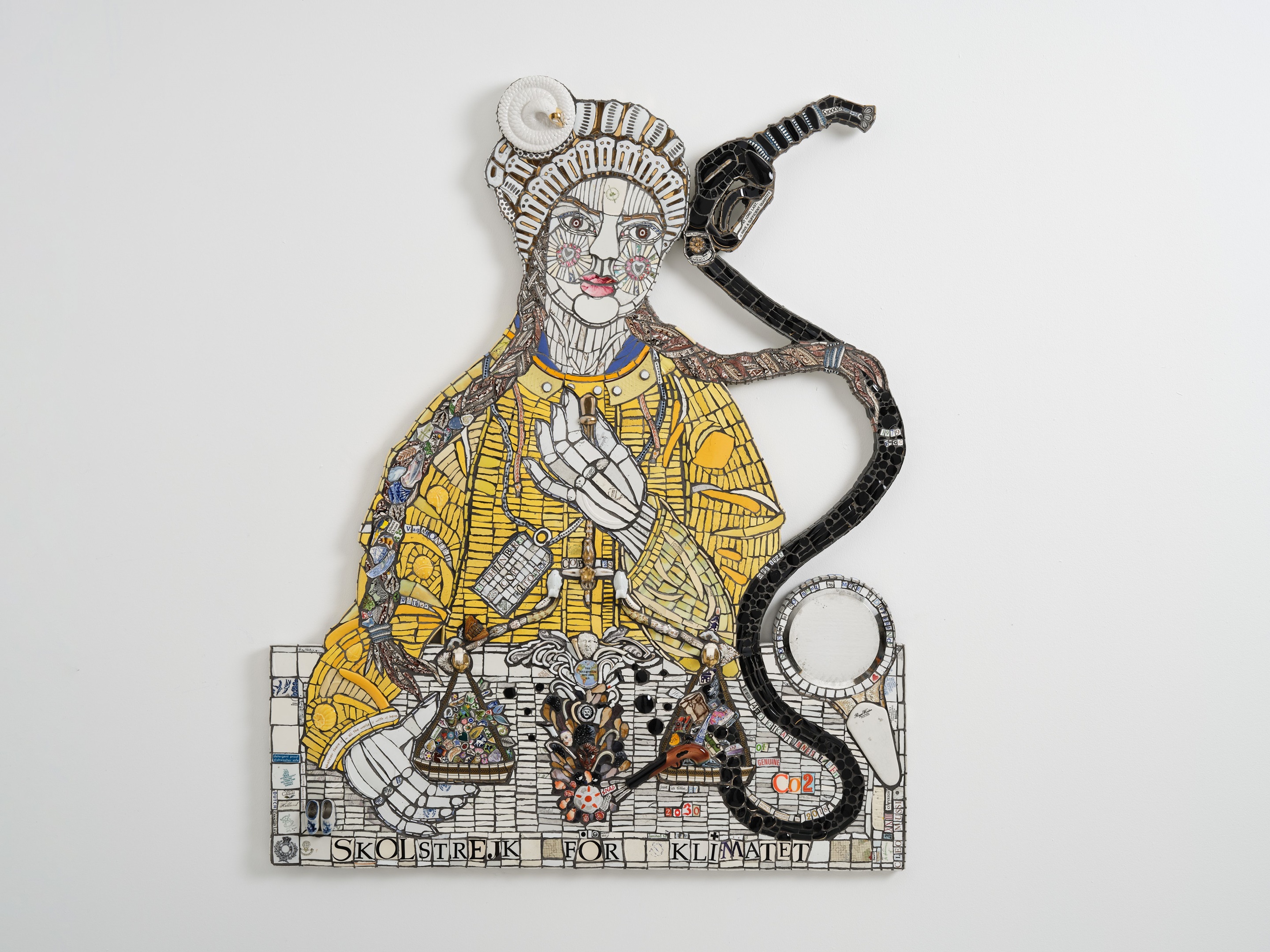 Cleo Mussi - Ever Save - Ever Have, keramisch mozaïek, 2023