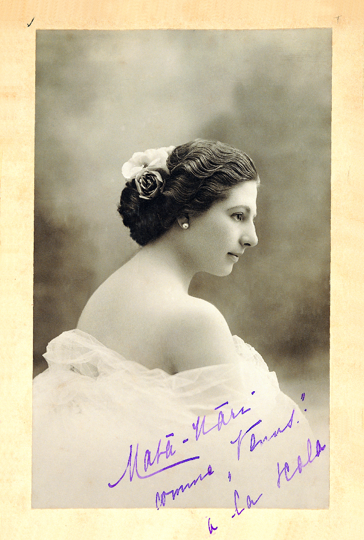 Mata Hari in Milaan, 1911/1912, Collectie Fries Museum, Leeuwarden.