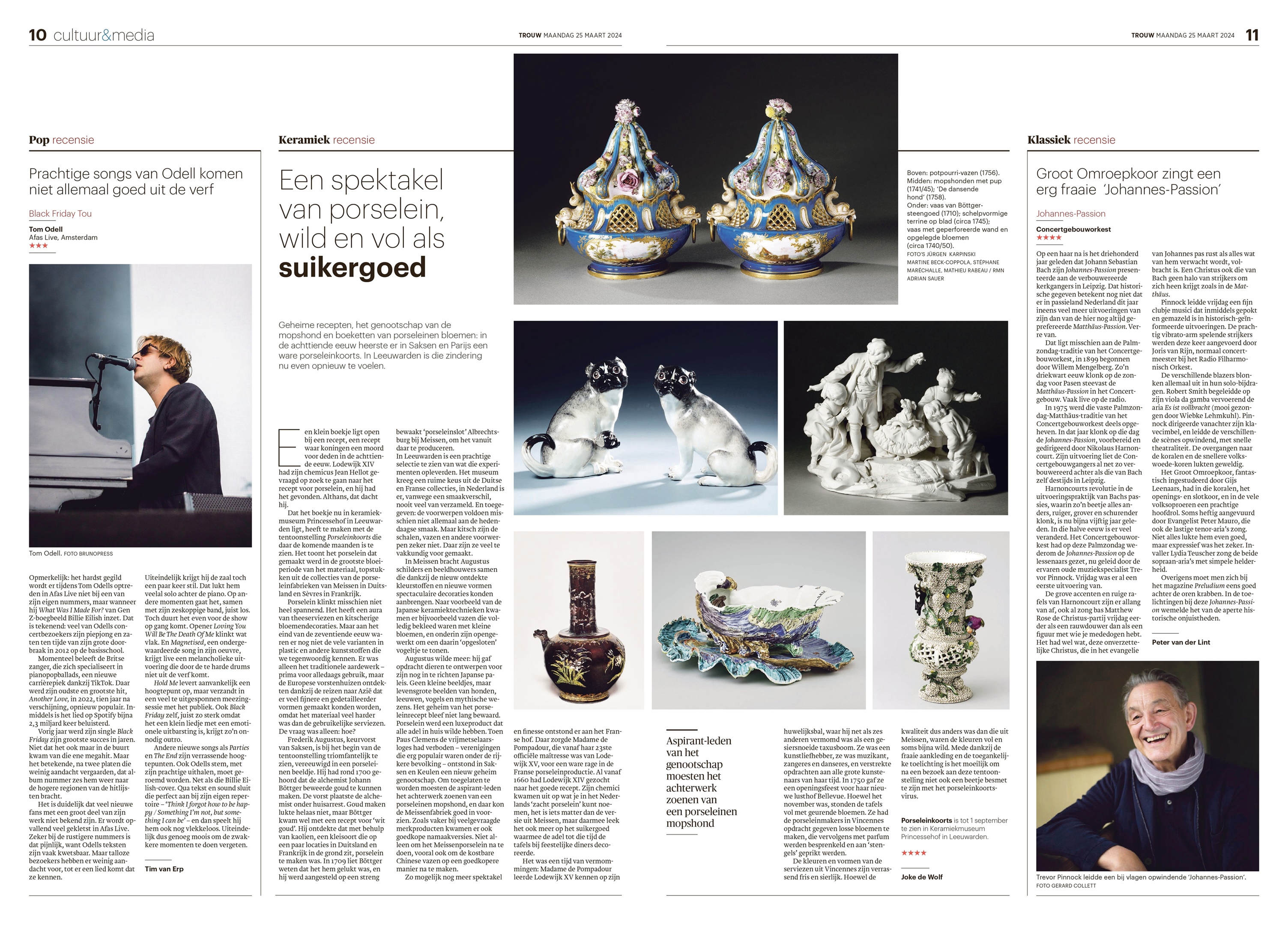Porseleinkoorts in Trouw
