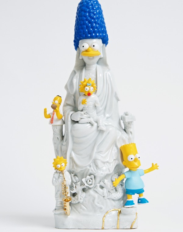 Marge Simpson as Guan Yin goddess of compassion Marge Simpson as Guan Yin goddess of compassion