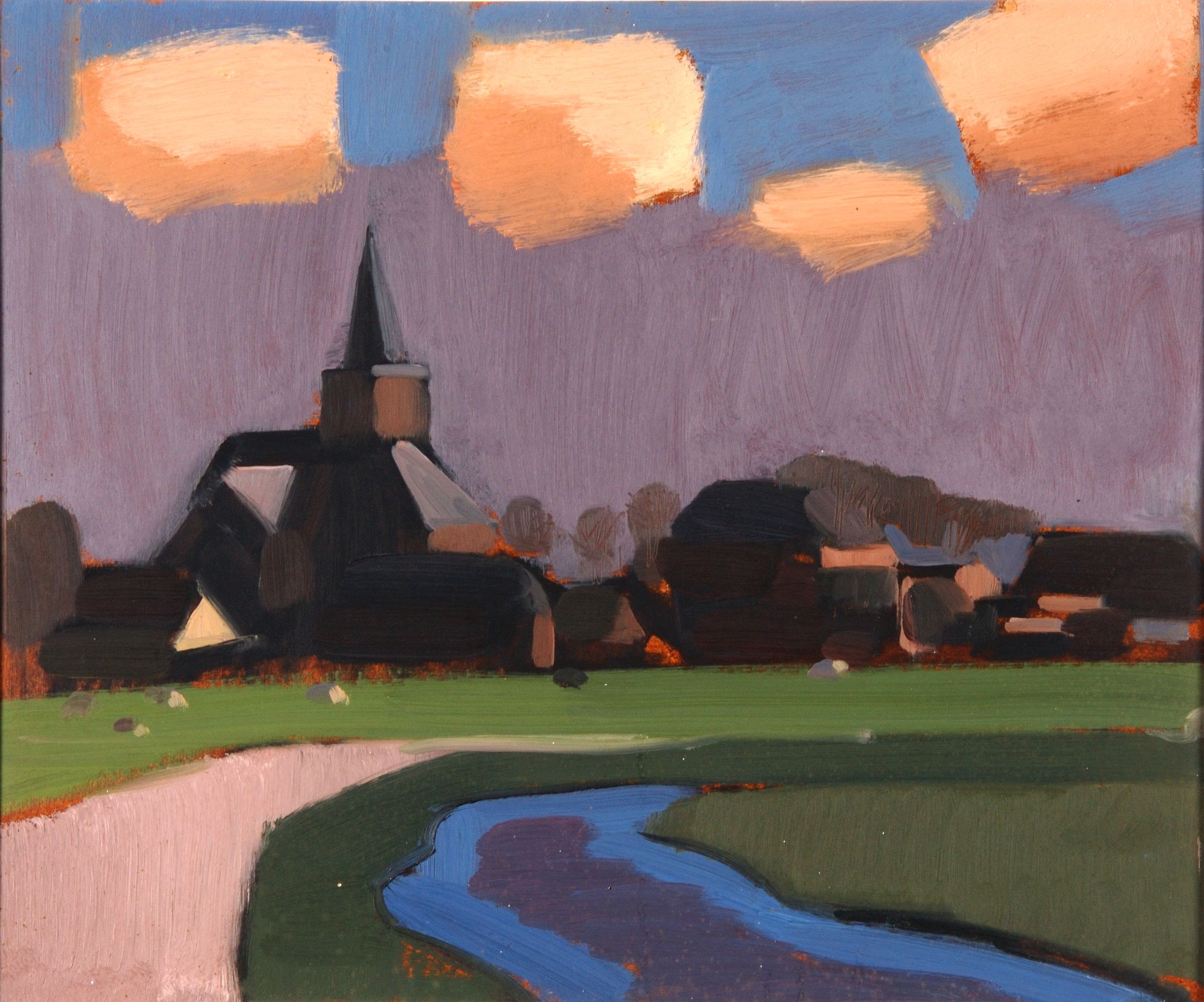 Wurdum, Jentsje Popma, 4e kwart 20ste eeuw, fries museum, collectie provincie friesland