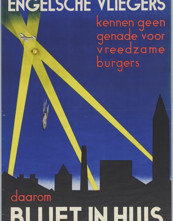 Affiche ‘Engelsche vliegers’, collectie Historisch Centrum Leeuwarden Affiche ‘Engelsche vliegers’, collectie Historisch Centrum Leeuwarden