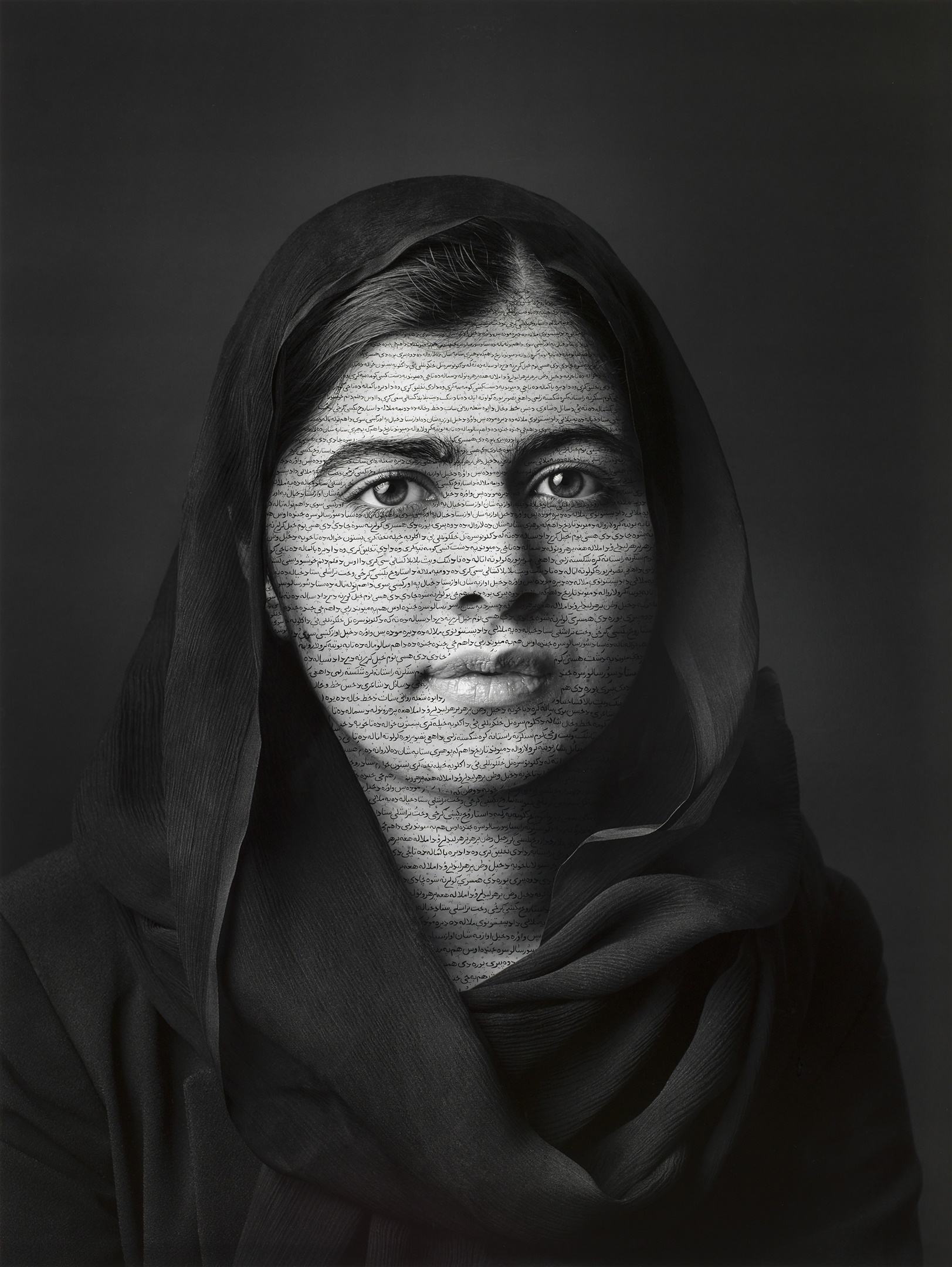 Shirin Neshat, Malala Yousafzai, 2018 © National Portrait Gallery, Londen