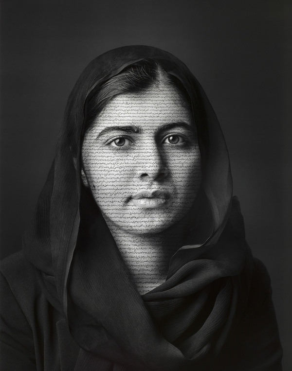 Shirin Neshat, Malala Yousafzai, 2018 © National Portrait Gallery, Londen