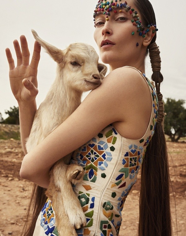 Karim Adduchi, Mosaic dress, 2019