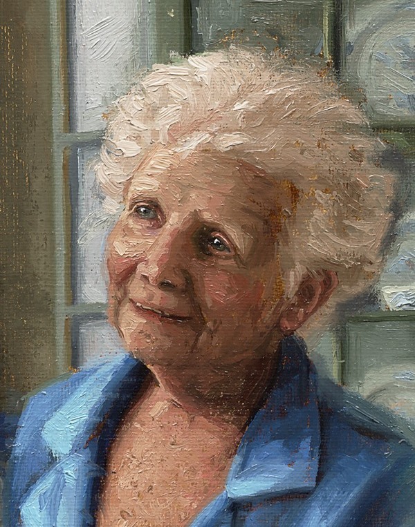 Portret van Gré uit Franeker.