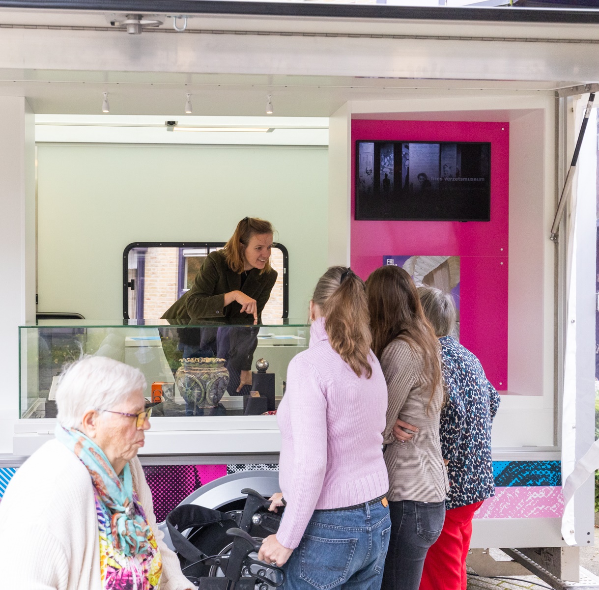 Fries Museum op paad - Foto: Aron Weidenaar