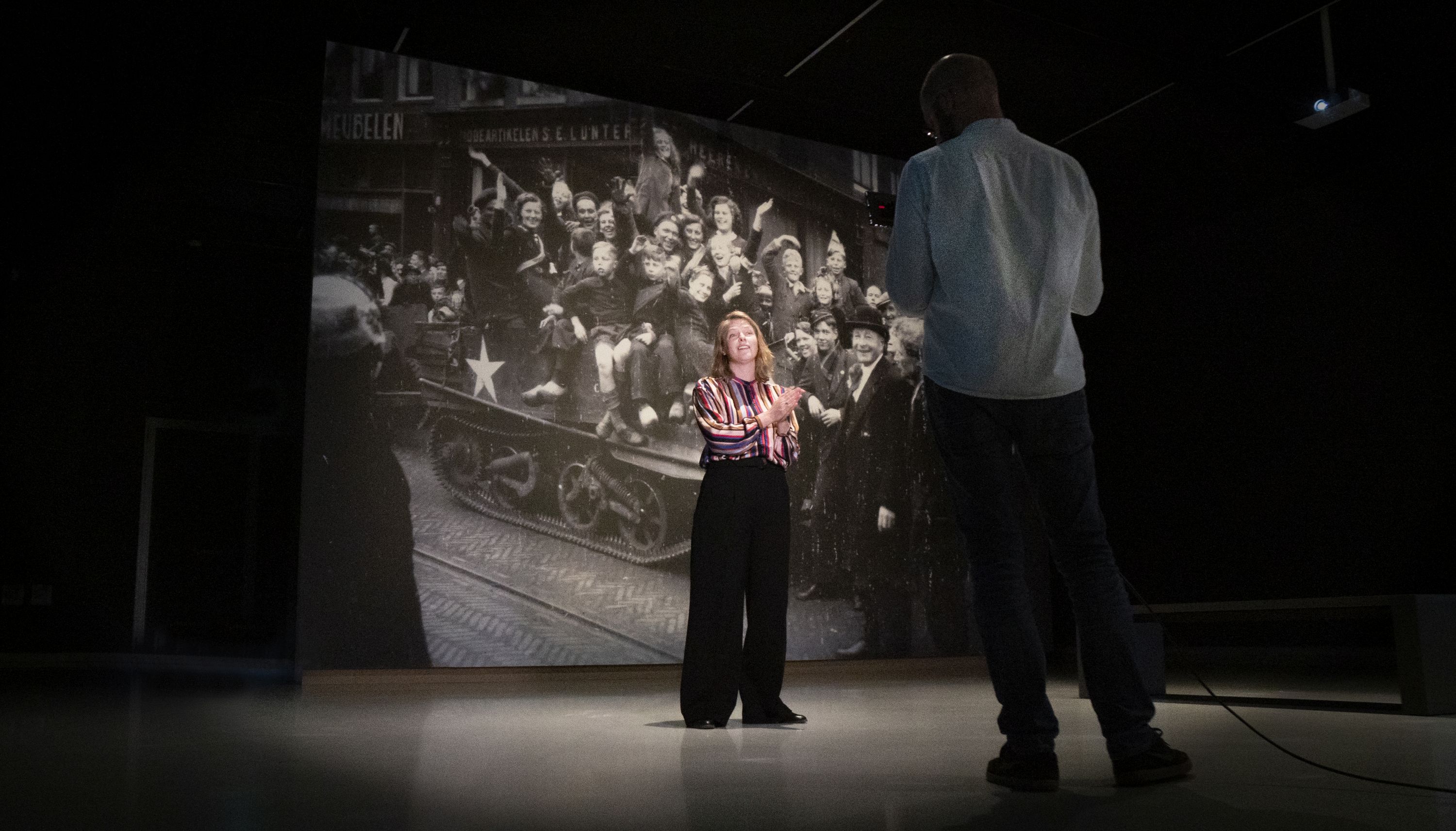 Live rondleiding in het museum