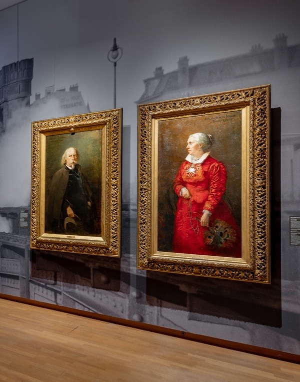 Christoffel & Kate Bisschop in het Fries Museum. Foto's: Ruben van Vliet.
