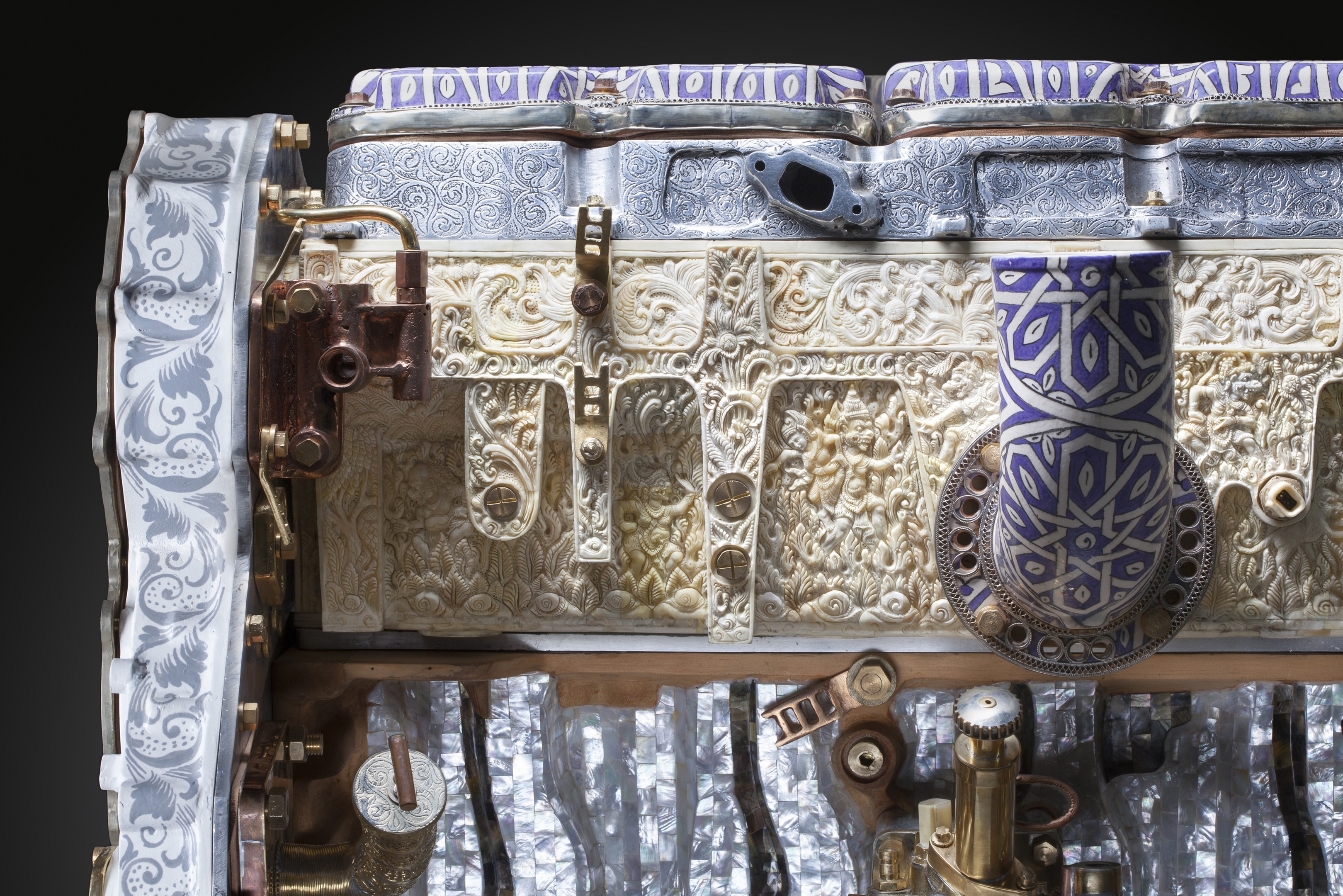 Éric Van Hove, D9T (Rachel’s Tribute) (detail), 2015. Collectie Fries Museum, Leeuwarden. Verworven met steun van het Mondriaan Fonds, de BankGiro Loterij en de Vrienden van het Fries Museum. Foto: Lieven Geuns. Courtesy Éric Van Hove / Copperfield Gallery.