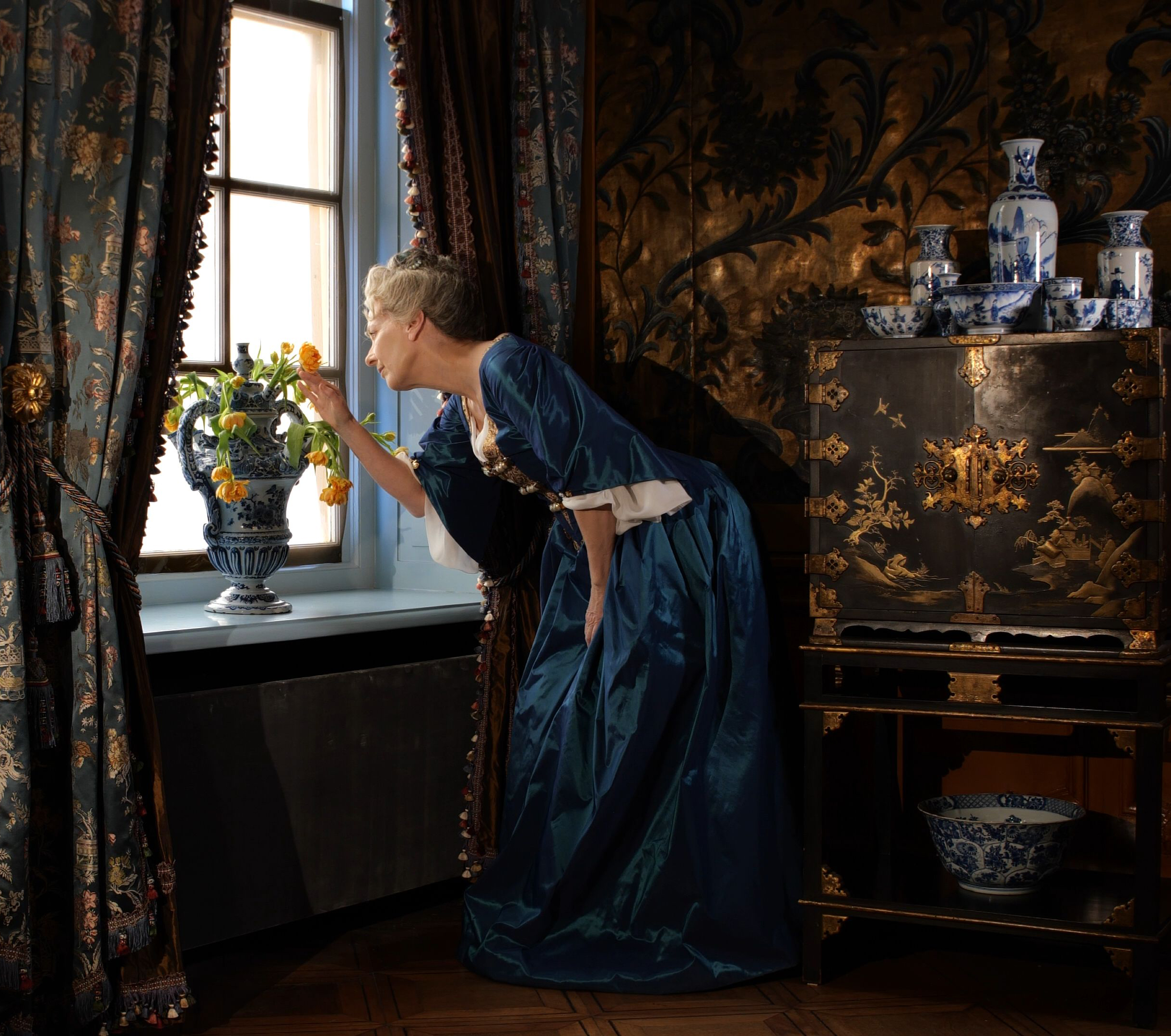 Ariane Schluter is Maria Louise, still from Maria Louise was here.