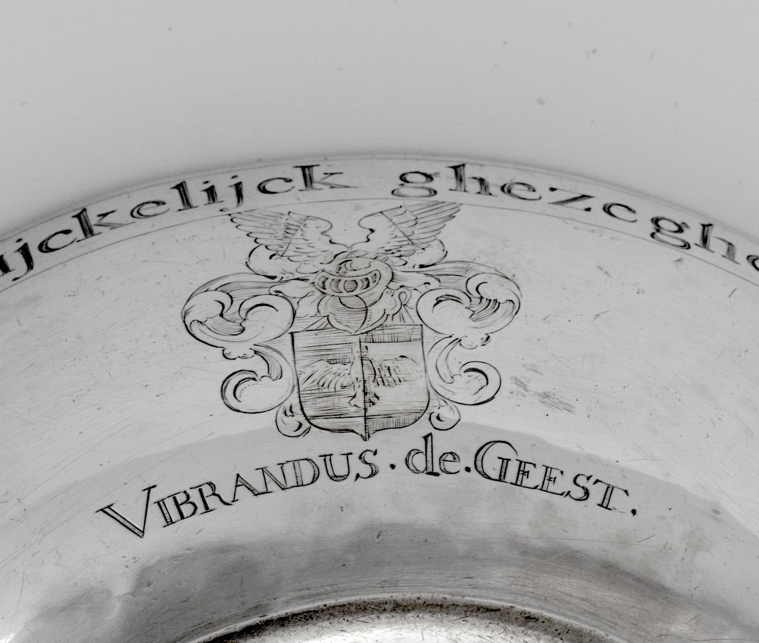 Detail wapen Wybrand de Geest.