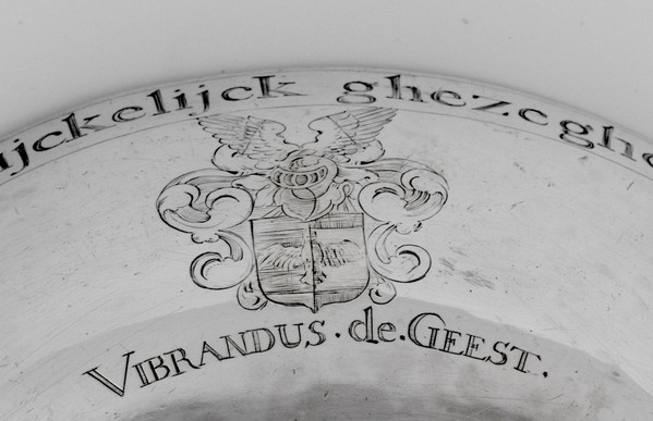 Detail wapen Wybrand de Geest. Detail wapen Wybrand de Geest.