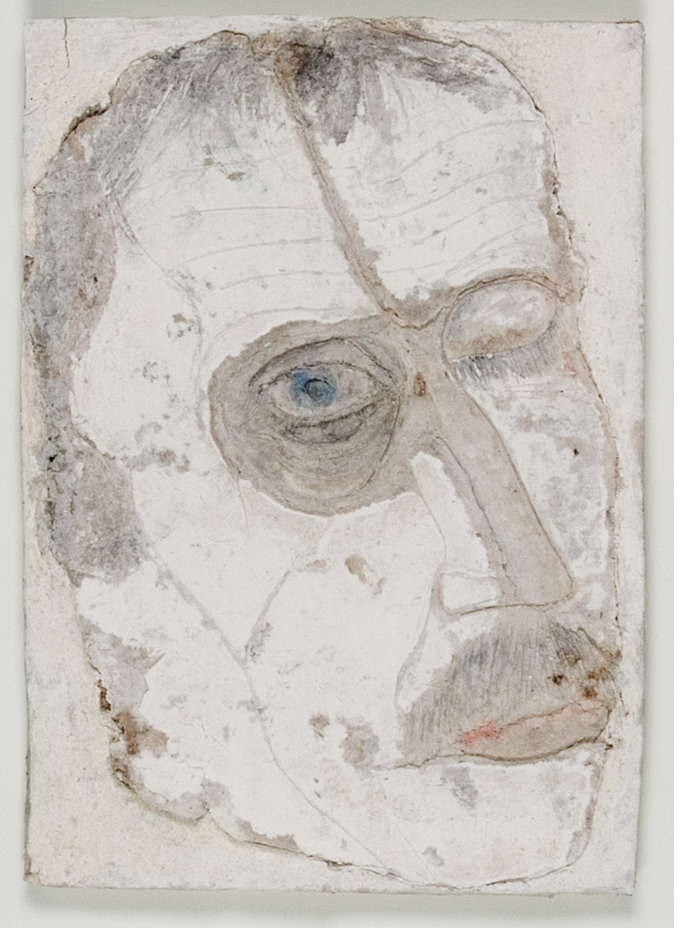 Zelfportret, Sjoerd de Vries, 1972, Collectie Fries Museum