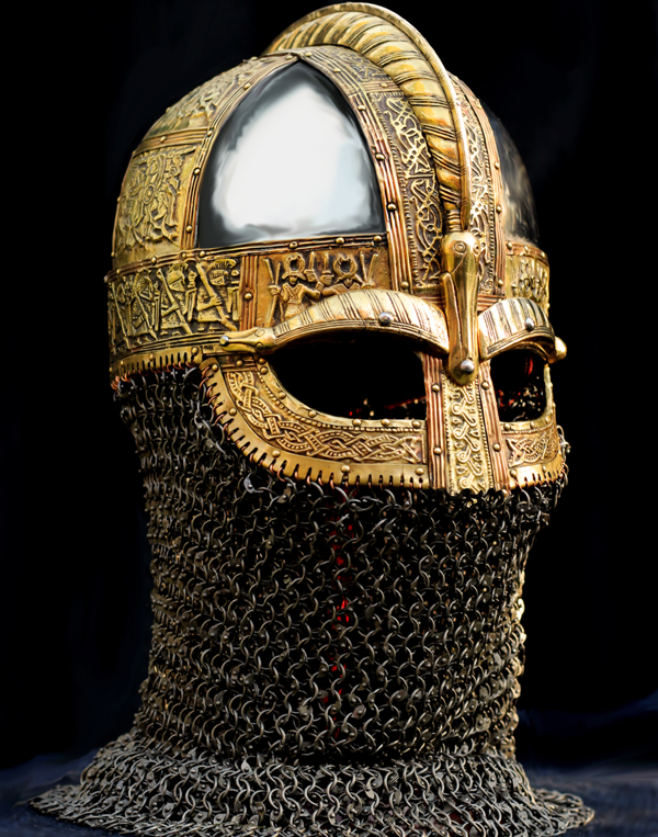 Replica vendelhelm gemaakt door Sebastiaan Pelsmaeker. Replica vendelhelm gemaakt door Sebastiaan Pelsmaeker.