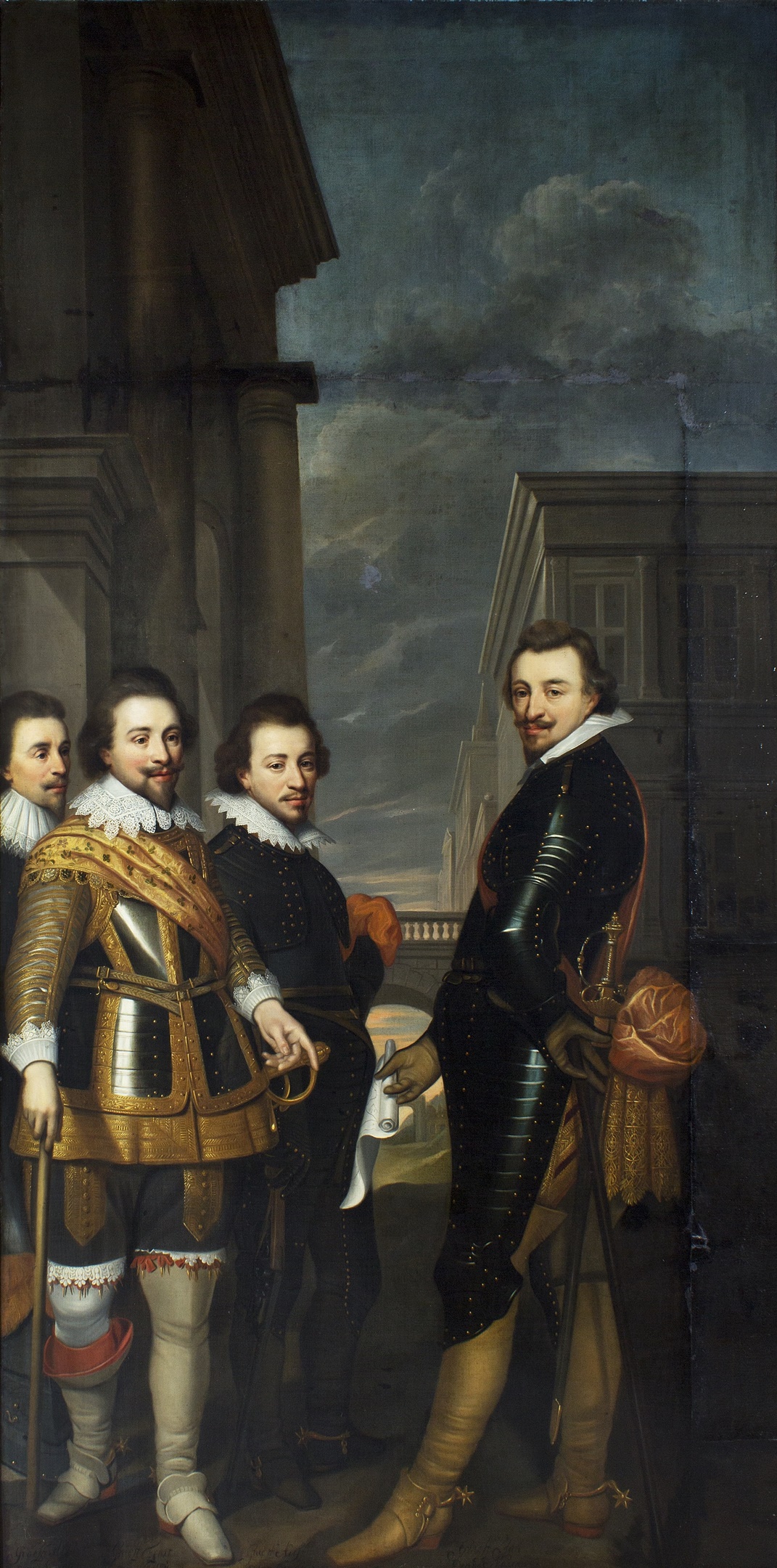 Wybrand de Geest, Groepsportret van de graven van Nassau-Siegen en Nassau-Dillenburg, ca 1625-1634. Fries Museum, Leeuwarden | Collectie Koninklijk Fries Genootschap - Schenking Koning Willem III