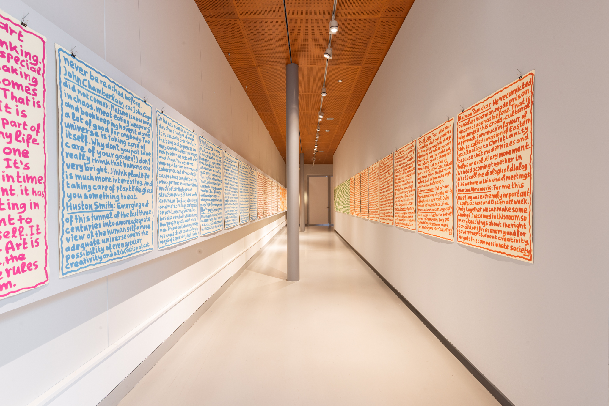 Tomorrow's Language (2020), Louwrien Wijers | Collectie Fries Museum, verworven met steun van het Mondriaan Fonds. Zaalfoto door Aron Weidenaar.