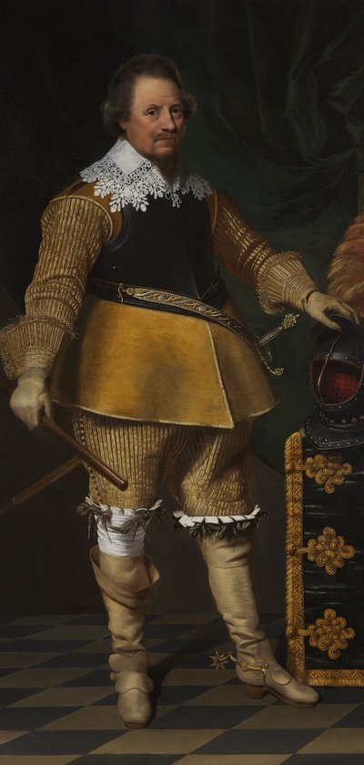 Wybrand de Geest, Portret van Ernst Casimir, graaf van Nassau-Dietz, ca. 1630-1633. Collectie Koninklijke Verzamelingen, Den Haag. Wybrand de Geest, Portret van Ernst Casimir, graaf van Nassau-Dietz, ca. 1630-1633. Collectie Koninklijke Verzamelingen, Den Haag.