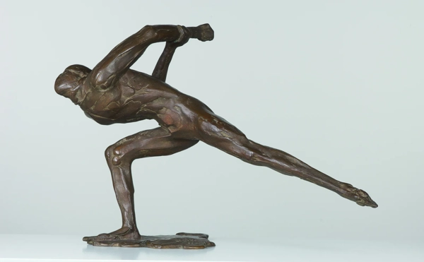 “Kleine schaatsenrijder” van Piet Esser, 1960 “Kleine schaatsenrijder” van Piet Esser, 1960