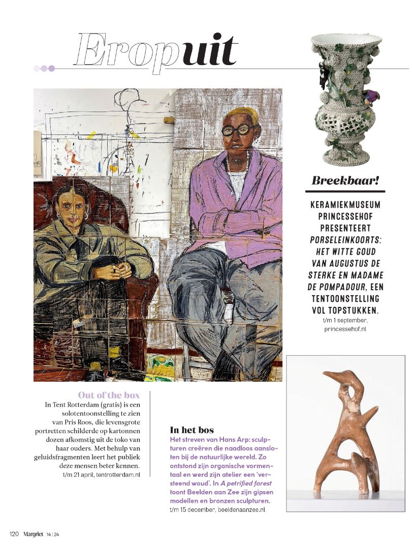 Porseleinkoorts in de Margriet