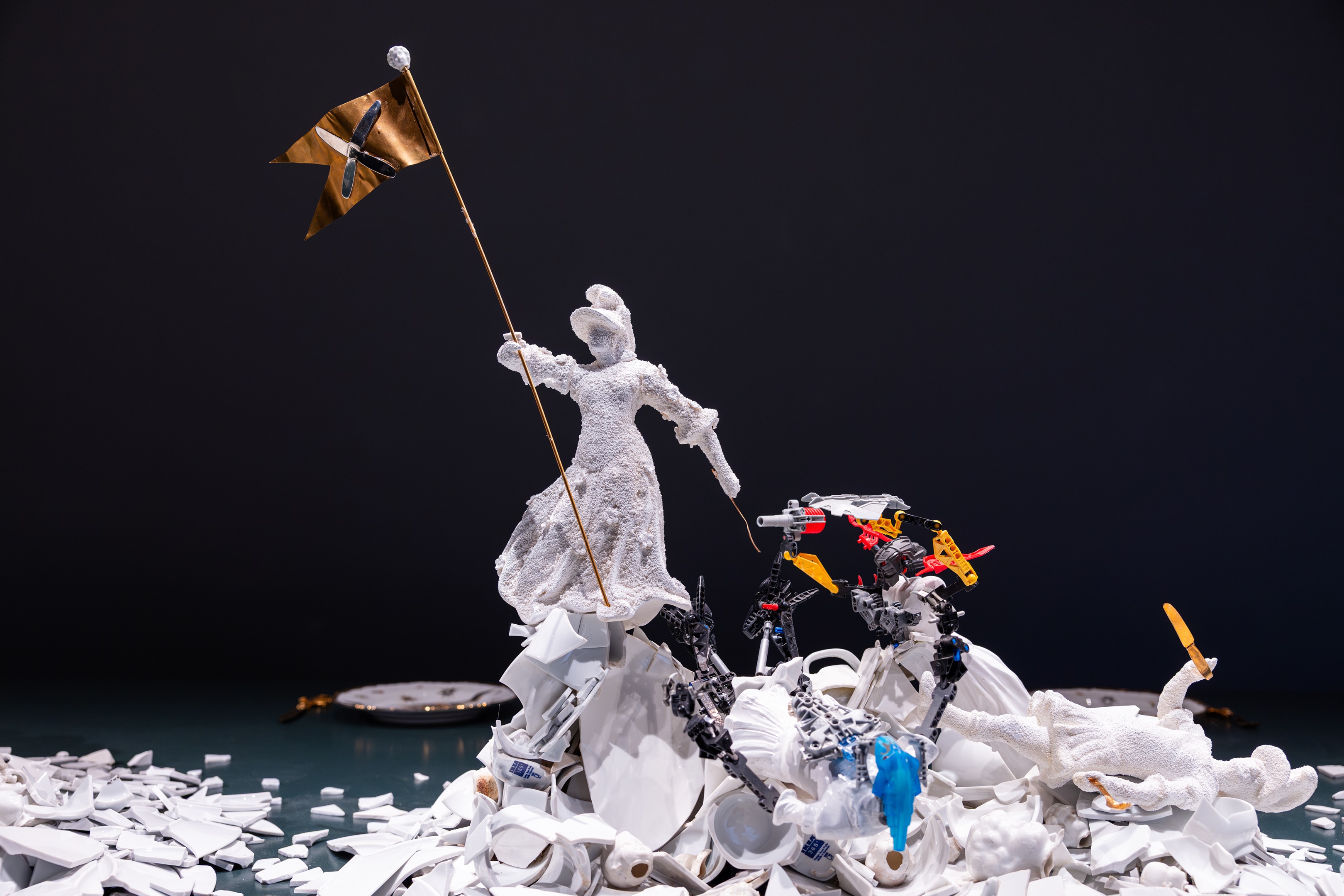 War & Pieces (details), 2012, Bouke de Vries, courtesy Bouke de Vries, Galerie Ron Mandos, Amsterdam