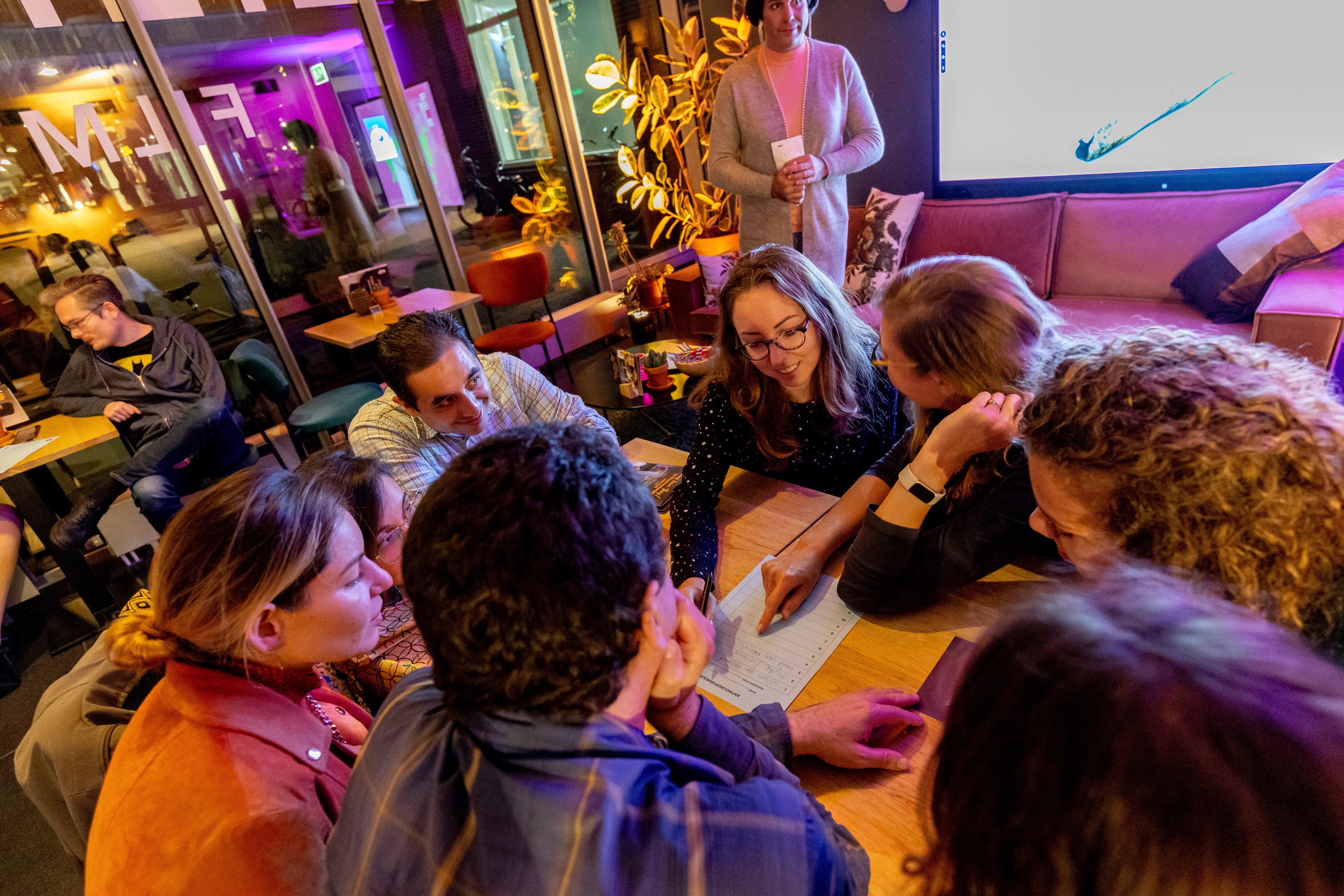 Pubquiz, foto door Ruben van Vliet